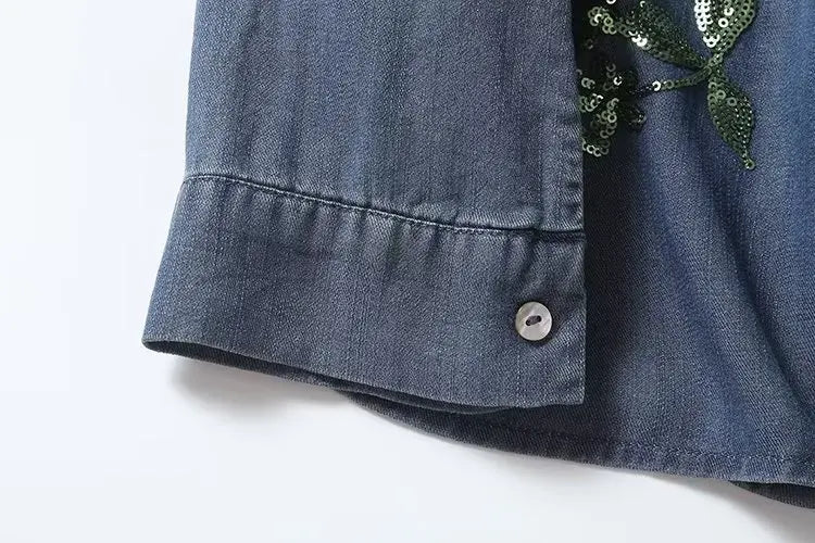 CAMISA FLOR DO ÍNDIGO