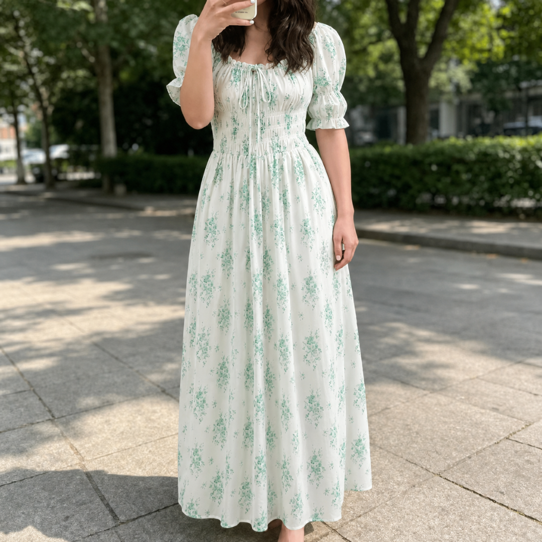 VESTIDO FLOR DE CHÁ
