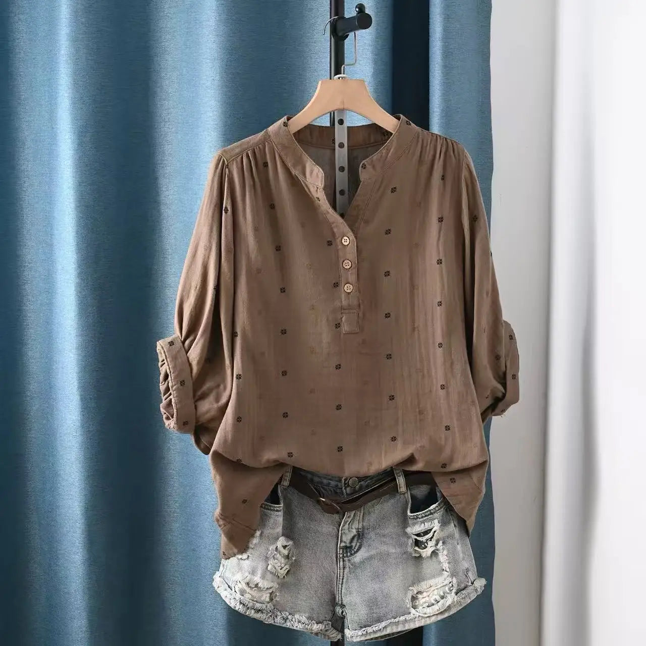 BLUSA MANGONA