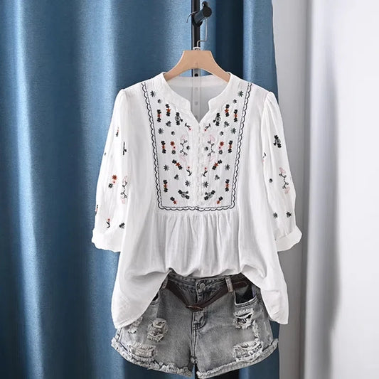 BLUSA FLOR DO SOL