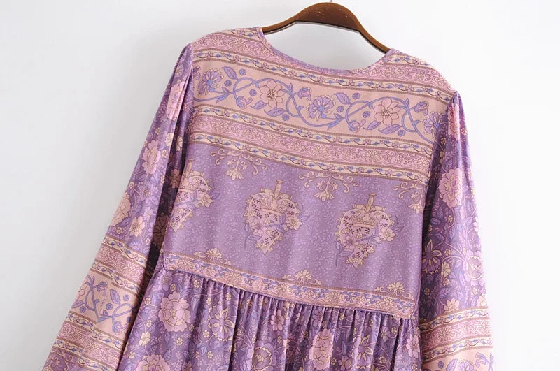 VESTIDO FUCSIA