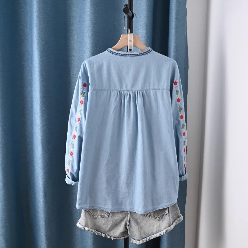 BLUSA CÉU DE PRIMAVERA