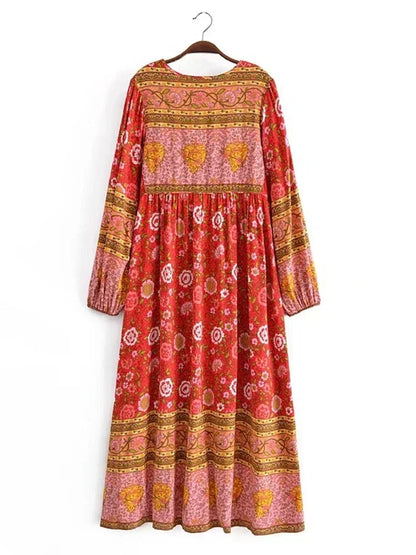 VESTIDO FUCSIA