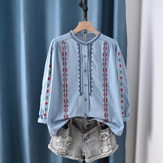 BLUSA CÉU DE PRIMAVERA