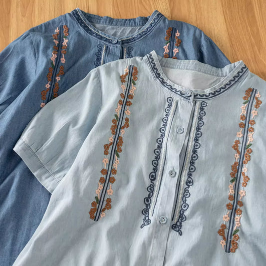 BLUSA CÉU DE PRIMAVERA