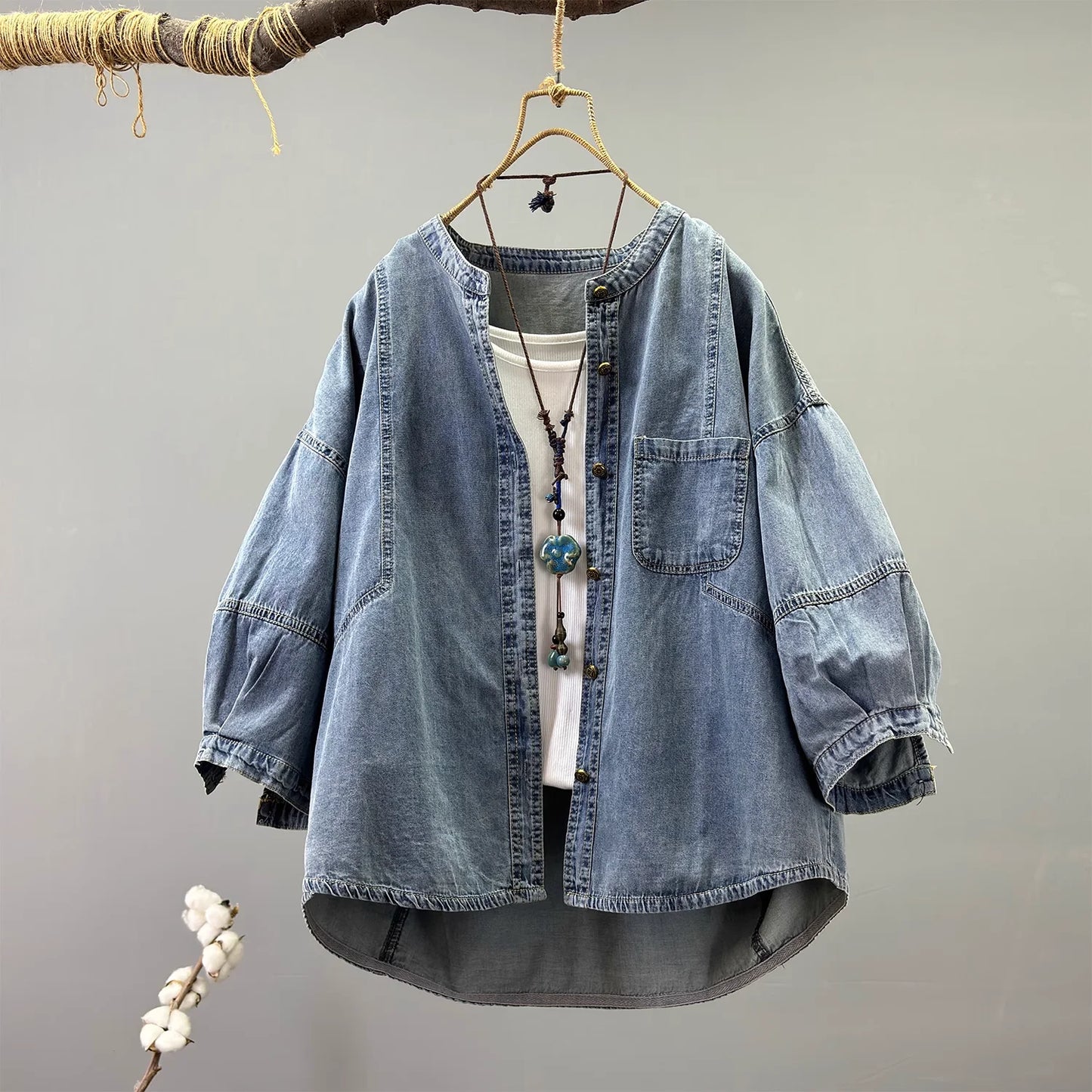 CAMISA DENIM TRAVESSIA