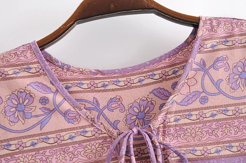 VESTIDO FUCSIA