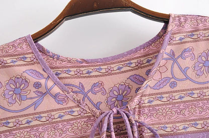 VESTIDO FUCSIA